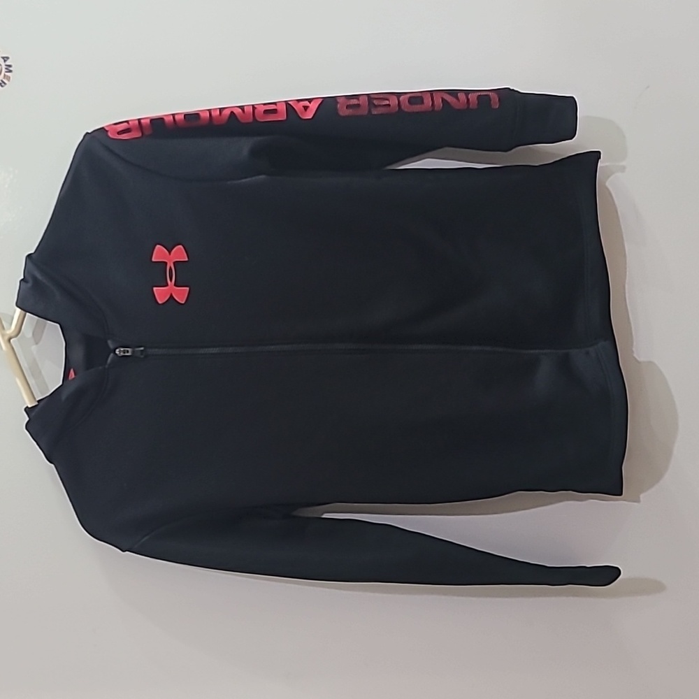 Under amour youth medium zip up hoodie